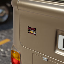 Load image into Gallery viewer, Fast Driving Woman - Transparent Outdoor Stickers, Die-Cut, 1pc