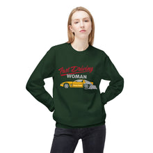 Load image into Gallery viewer, Fast Driving Woman - Unisex Midweight Softstyle Fleece Crewneck Sweatshirt