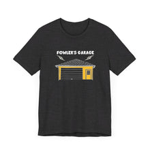 Load image into Gallery viewer, Fowler's Garage - Unisex Jersey Short Sleeve Tee