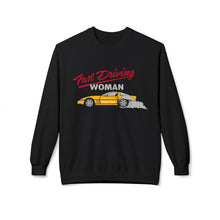 Load image into Gallery viewer, Fast Driving Woman - Unisex Midweight Softstyle Fleece Crewneck Sweatshirt

