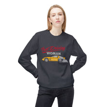 Load image into Gallery viewer, Fast Driving Woman - Unisex Midweight Softstyle Fleece Crewneck Sweatshirt
