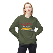 Load image into Gallery viewer, Fast Driving Woman - Unisex Midweight Softstyle Fleece Crewneck Sweatshirt
