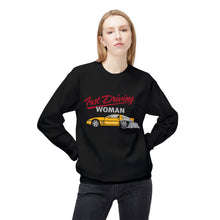 Load image into Gallery viewer, Fast Driving Woman - Unisex Midweight Softstyle Fleece Crewneck Sweatshirt
