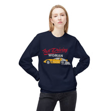 Load image into Gallery viewer, Fast Driving Woman - Unisex Midweight Softstyle Fleece Crewneck Sweatshirt

