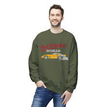Load image into Gallery viewer, Fast Driving Woman - Unisex Midweight Softstyle Fleece Crewneck Sweatshirt
